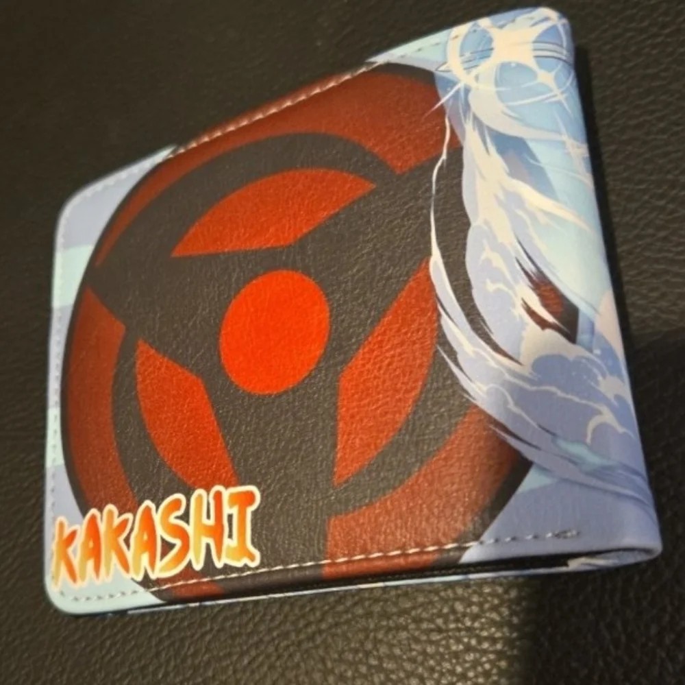 New Naruto kakashi anime manga leather wallet
